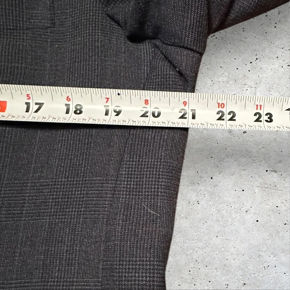 Vintage Hart Schaffner Marx Blue/Gray Wool Blazer Union Made USA Mens Sport Coat